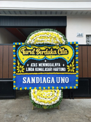 Papan Bunga Duka di Kebun Tebeng